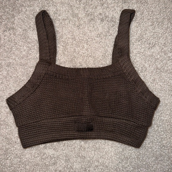 SET Active Other - NWOT Set Active Lounge Scoop Bra - Espresso XS